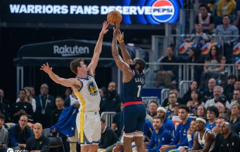 库里19+8哈登下半场0分 勇士轻取快船两连胜